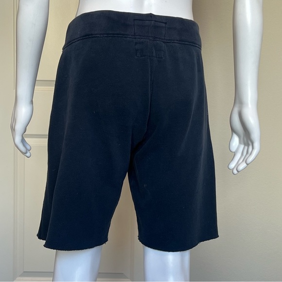 Navy Fleece Sweat Shorts - Size Sm 28-31” - Picture 4 of 5